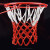 バッシュボックスネットの太字式のテストはバスケットボールのネットに合わせてネットのバスケットボールのネットの標準bass keボックスネットの耐久性型のバスケットネットの太字型bass kellネット（2つのセット）の12ボタンをプラスします。